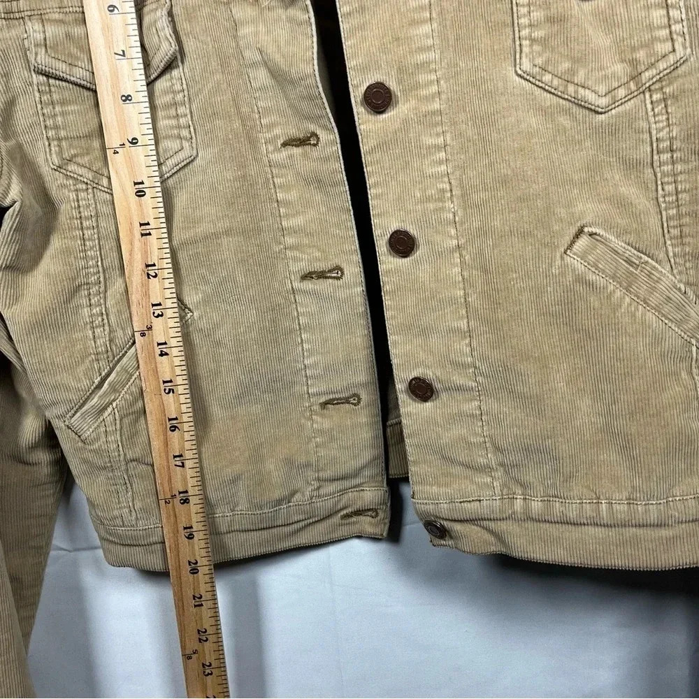 Levi's Tan Corduroy Bomber Jacket - Picture 4 of 5
